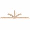 Ekena Millwork Redmond Smooth Timber Gable Bracket, Douglas Fir, 72"W x 27"H x 1 1/2"D x 3 1/2"F, 9/12 Pitch GBW072X27X0204RED00SDF - alternate 5